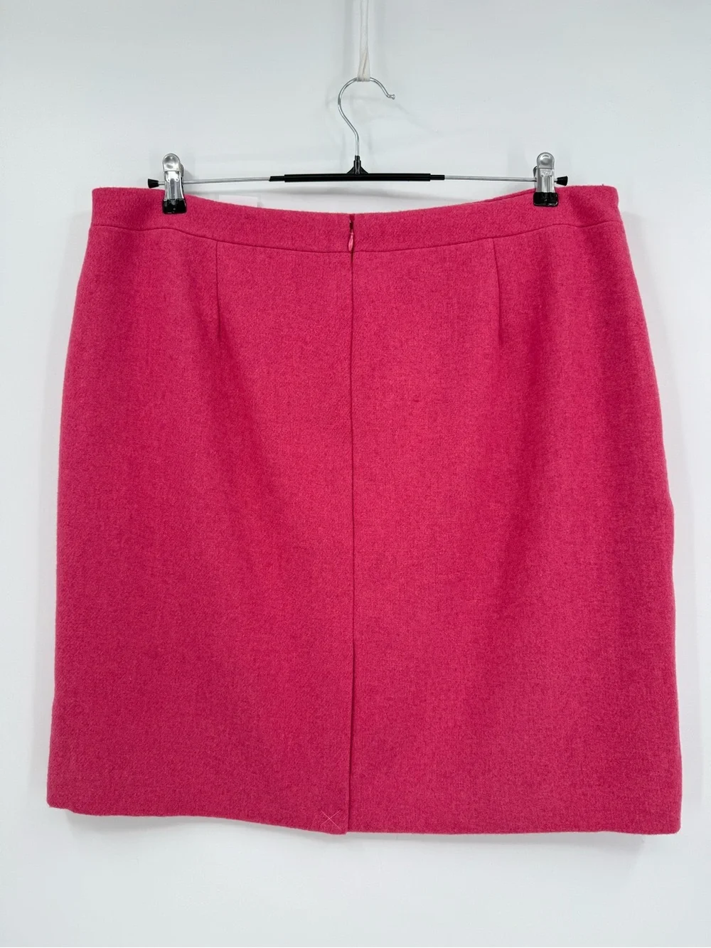 J. Crew Mercantile Wool Blend Lined PinkPencil Skirt Size 18